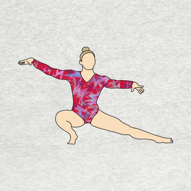 Mykayla Skinner Gymnastics Drawing by GrellenDraws